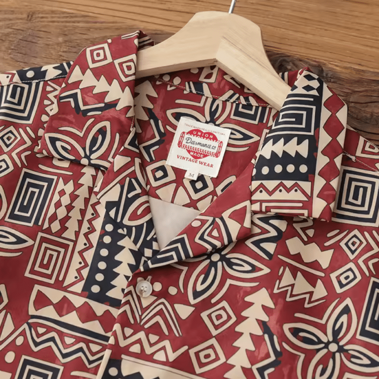 Chemise Cowboy Homme Rouge en Coton Motifs Western (5)