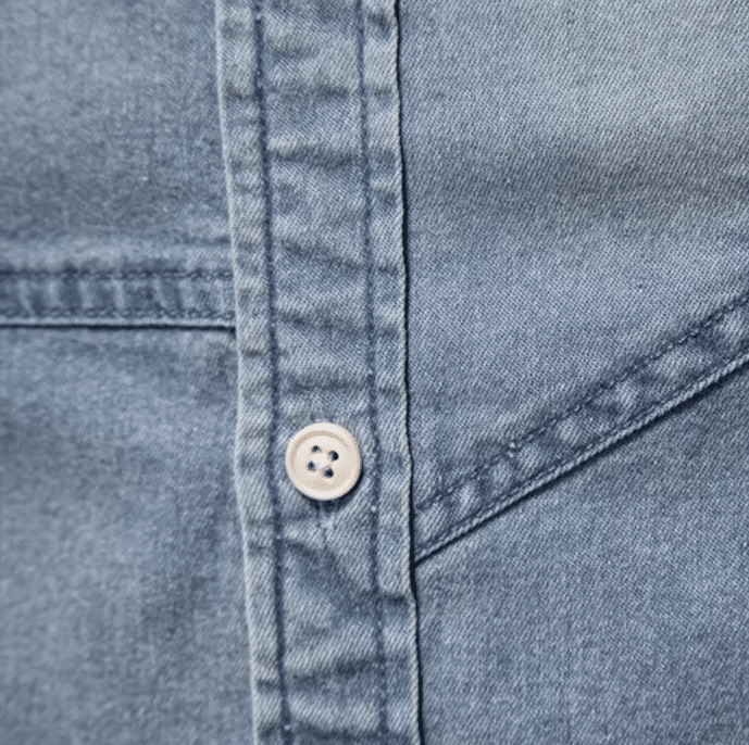Chemise cowboy homme en jean ajustée (3)