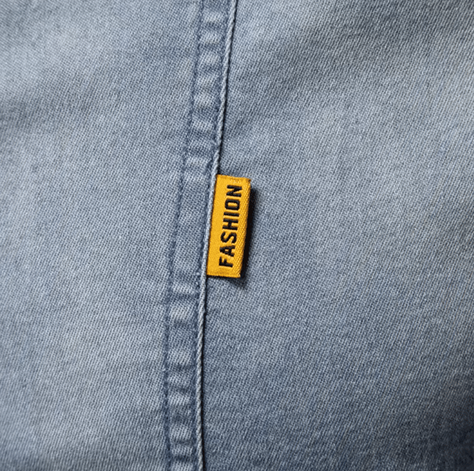 Chemise cowboy homme en jean ajustée (4)