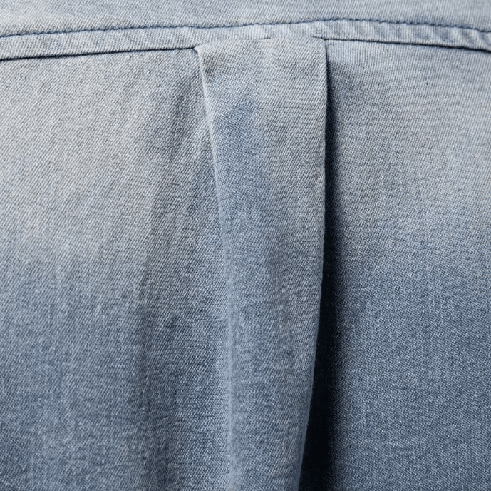 Chemise cowboy homme en jean ajustée (5)