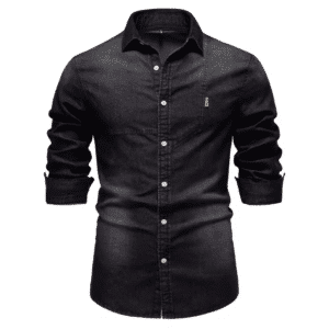 Chemise cowboy femme en jean ajustée