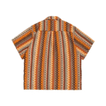 Chemise homme cowboy motif aztec oversize col cubain (3)