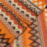 Chemise homme cowboy motif aztec oversize col cubain (4)