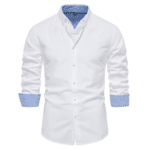 Chemise homme slim classique western chic (6)