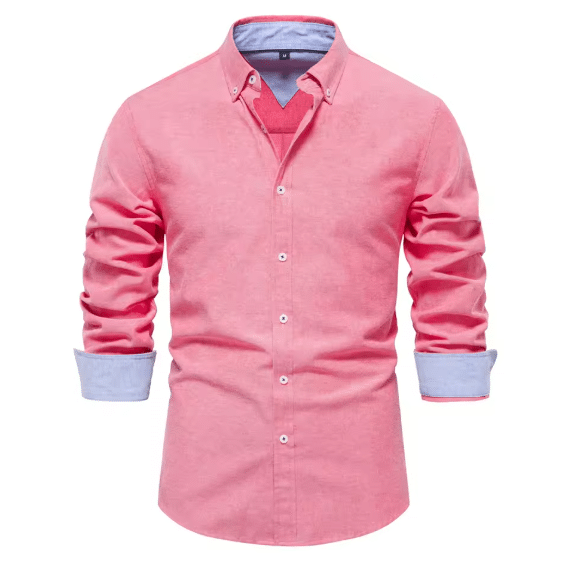 Chemise homme slim classique western chic (7)