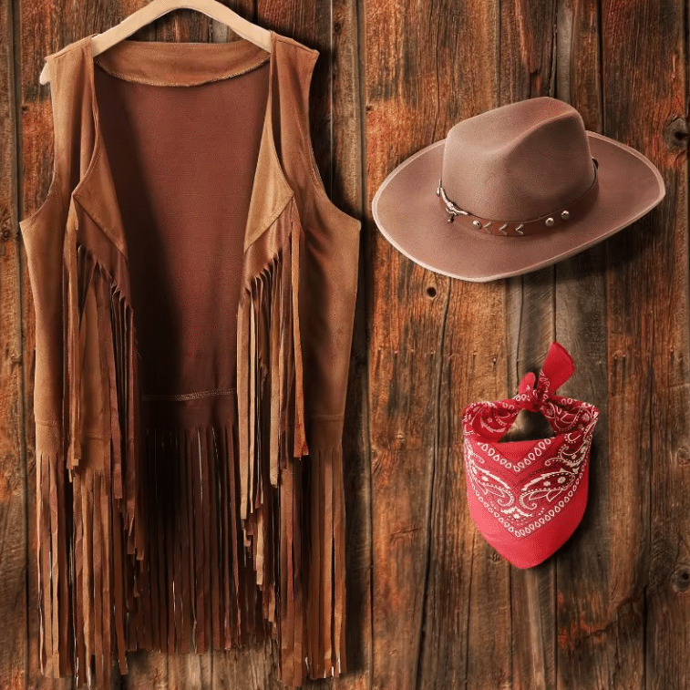 Kit de déguisement Femme cowboy (4)