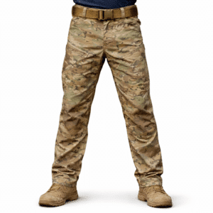 Pantalon cowboy déperlant et renforcé camouflage