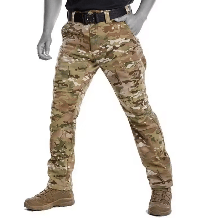 Pantalon cowboy déperlant et renforcé camouflage