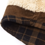 Veste homme carreaux doublée polaire Style Cowboy (3)