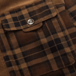 Veste homme carreaux doublée polaire Style Cowboy (5)