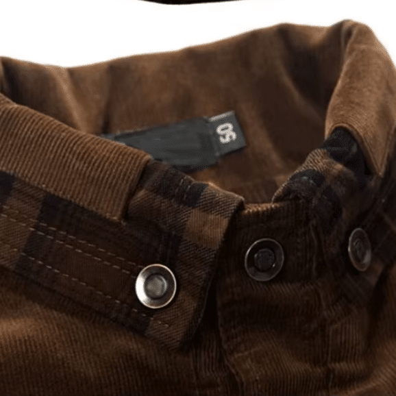 Veste homme carreaux doublée polaire Style Cowboy (6)