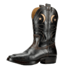 bottes cowboy homme cuir de vachette étoiles (3)