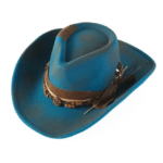 chapeau fedora patiné effet vieilli style cowboy (12)