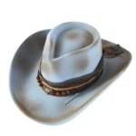 chapeau fedora patiné effet vieilli style cowboy (13)