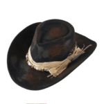 chapeau fedora patiné effet vieilli style cowboy (14)