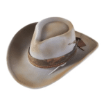 chapeau fedora patiné effet vieilli style cowboy (15)