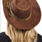 chapeau fedora patiné effet vieilli style cowboy (20)