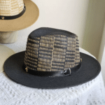fedora paille tressé (2)