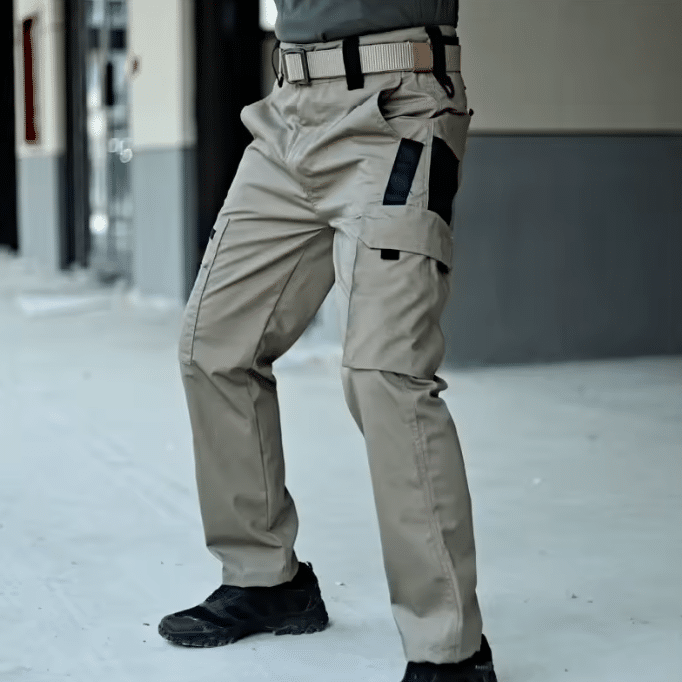 pantalon militaire homme multi-poches (1)
