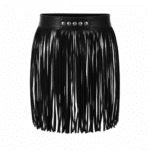 Ceinture franges noire taille haute (10)