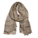 Chèche homme coton et lin à rayures vintage (2)