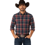 Chemise bûcheron homme rouge à carreaux (1)