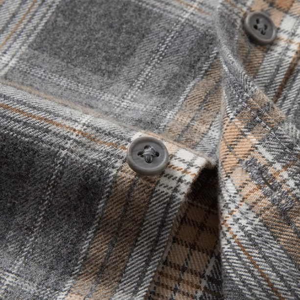 Chemise cowboy homme à carreaux style bûcheron (12)