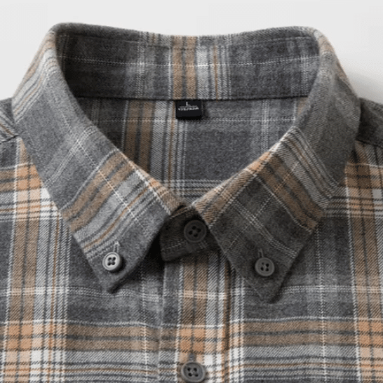 Chemise cowboy homme à carreaux style bûcheron (2)