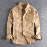 Chemise western homme coton épais workwear (1)