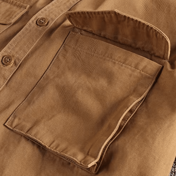 Chemise western homme coton épais workwear (10)