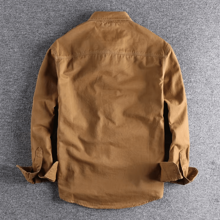 Chemise western homme coton épais workwear (13)