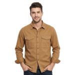 Chemise western homme coton épais workwear