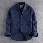 Chemise western homme coton épais workwear (3)