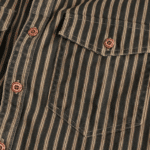 Chemise western homme coton rayée vintage (12)