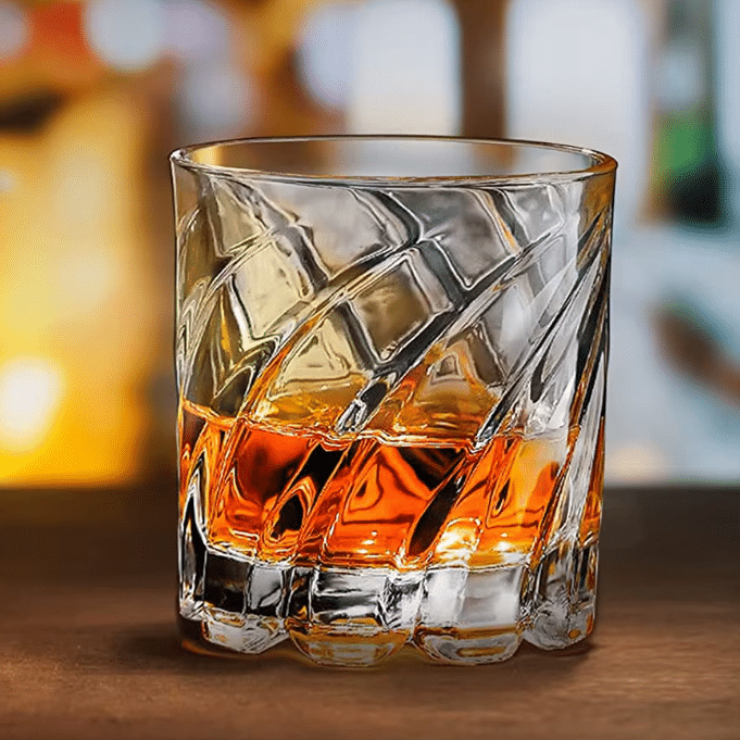 Coffret 4 verres old fashioned taillés Saloon Prestige (2)