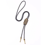 Cravate bolo cowboy tressée cigale style gardian (2)