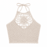 Crop top crochet ajouré et dos nu (2)