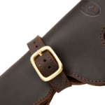 Holster cuir buffle ceinturé style cowboy (7)