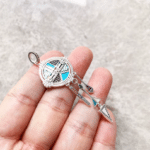 Pendentif Amérindien attrape-rêve en argent 925 (3)