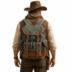 Sac à dos western baroudeur toile renforcée (11)
