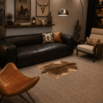 Tapis en peau de chèvre véritable et naturelle (1)