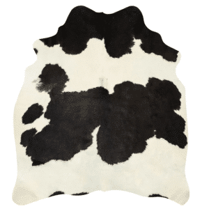Tapis en peau de vache véritable et naturelle