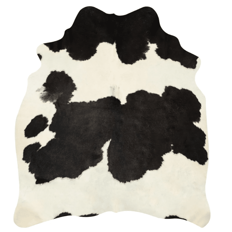 Tapis en peau de vache véritable et naturelle (2)