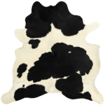 Tapis en peau de vache véritable et naturelle (3)
