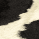 Tapis en peau de vache véritable et naturelle (4)