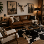 Tapis en peau de vache véritable et naturelle (6)