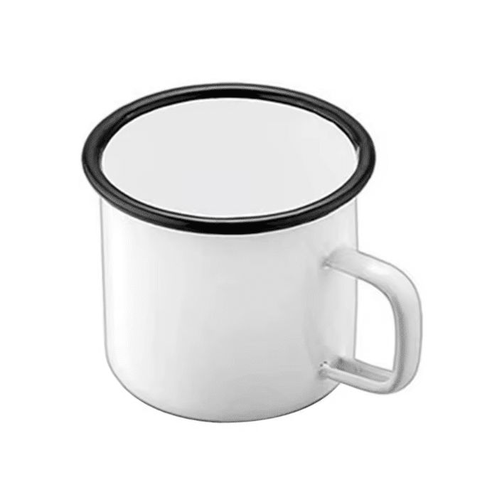 Tasse cowboy émaillée café de camp (2)