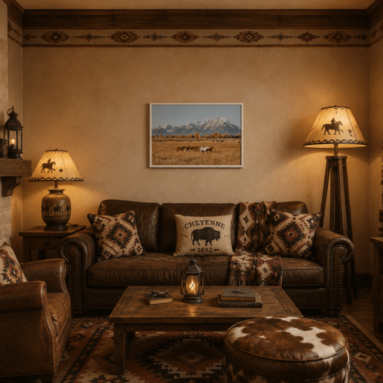 Toile déco vie au grand air montagne enneigée et équidés (2)