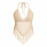 Top crochet franges bohème (3)