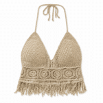 Top crochet franges western femme (1)